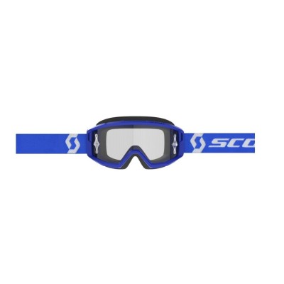 Masque Scott Primal Bleu Blanc Ecran Clair 