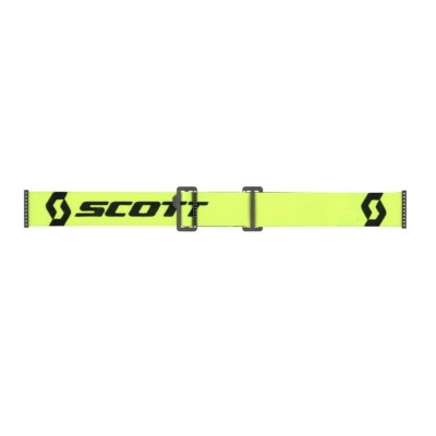 Masque Scott Primal Jaune Noir Ecran Clair 