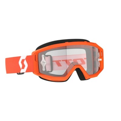 Masque Scott Primal Orange Blanc Ecran Clair 