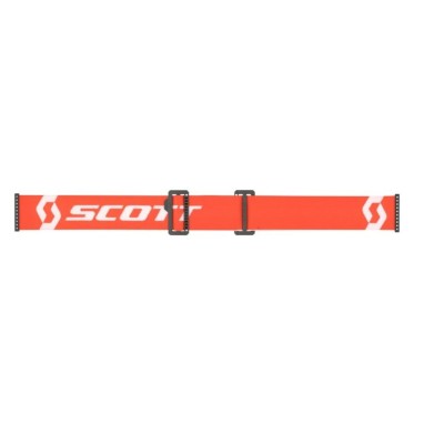 Masque Scott Primal Orange Blanc Ecran Clair 