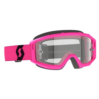 Masque Scott Primal Rose Noir Ecran Clair 