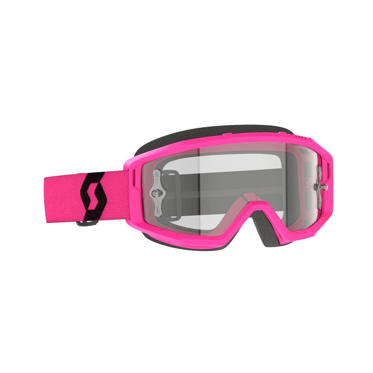 Masque Scott Primal Rose Noir Ecran Clair 