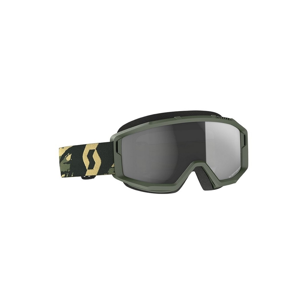 Masque Scott Primal Sand Dust Camo Kaki Ecran Gris  