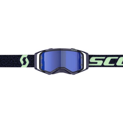 Masque Scott Prospect Amplifier Violet Vert Mint/Ecran Bleu chrome  