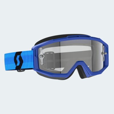 Masque Scott Split OTG Blue Noir Ecran Clair Works 