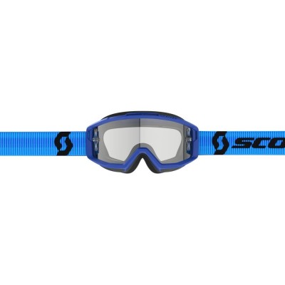 Masque Scott Split OTG Blue Noir Ecran Clair Works 