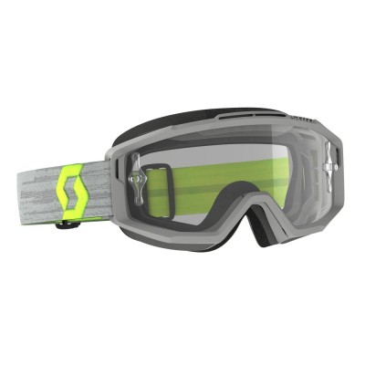 Masque Scott Split OTG Gris Jaune Ecran Clair Works 