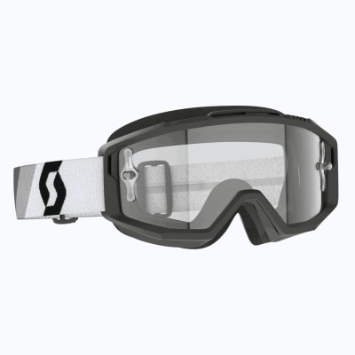 Masque Scott Split OTG Noir Prenium Blanc Ecran Clair Works 