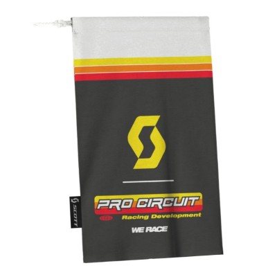 Masque Scott Prospect Pro Circuit Noir Blanc Ecran Jaune Chrome 