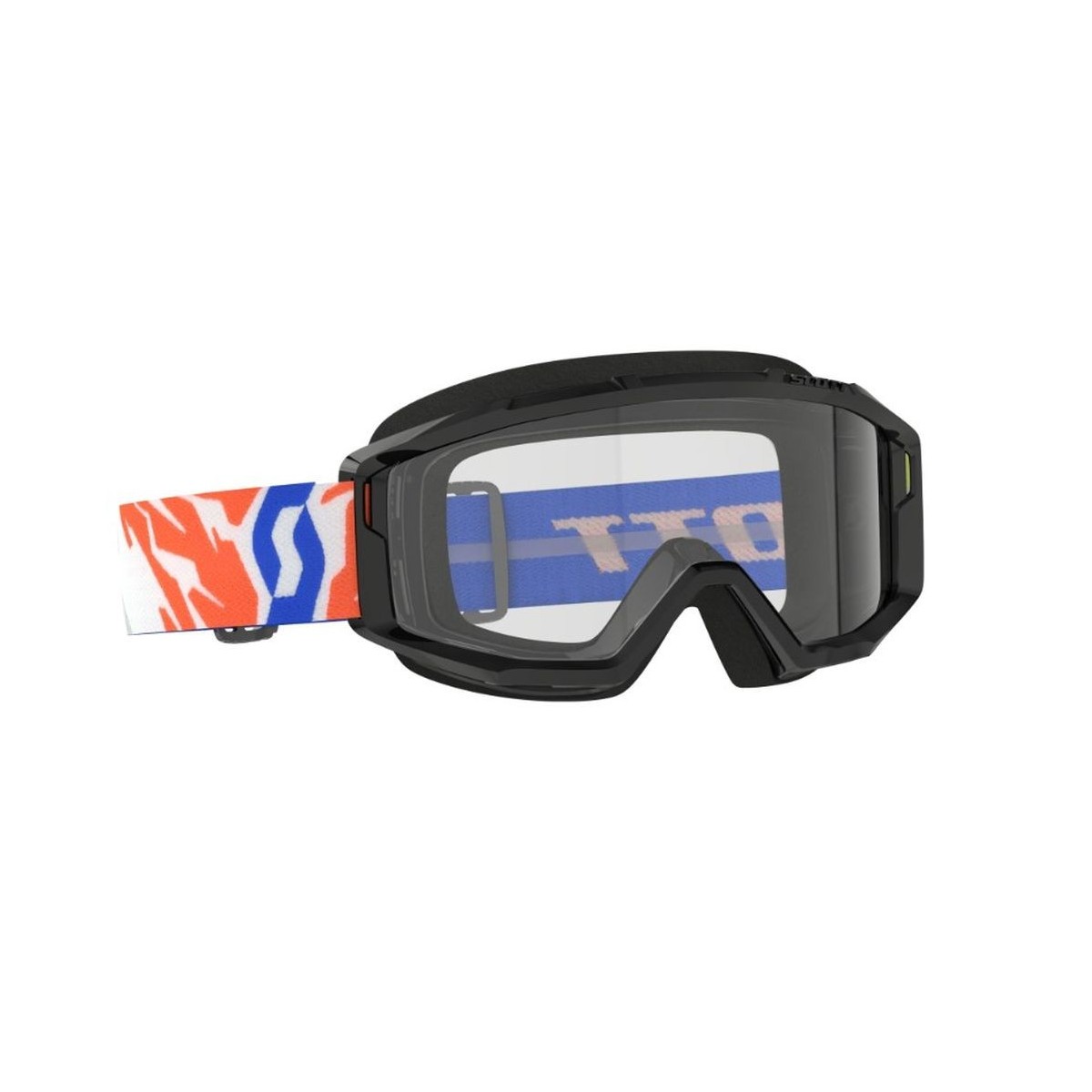 Masque Enfant Scott Primal Noir ecran Clair 