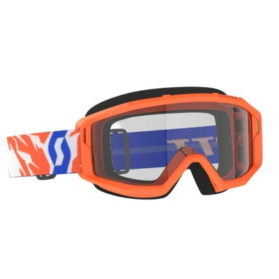 Masque Enfant Scott Primal Orange ecran Clair 