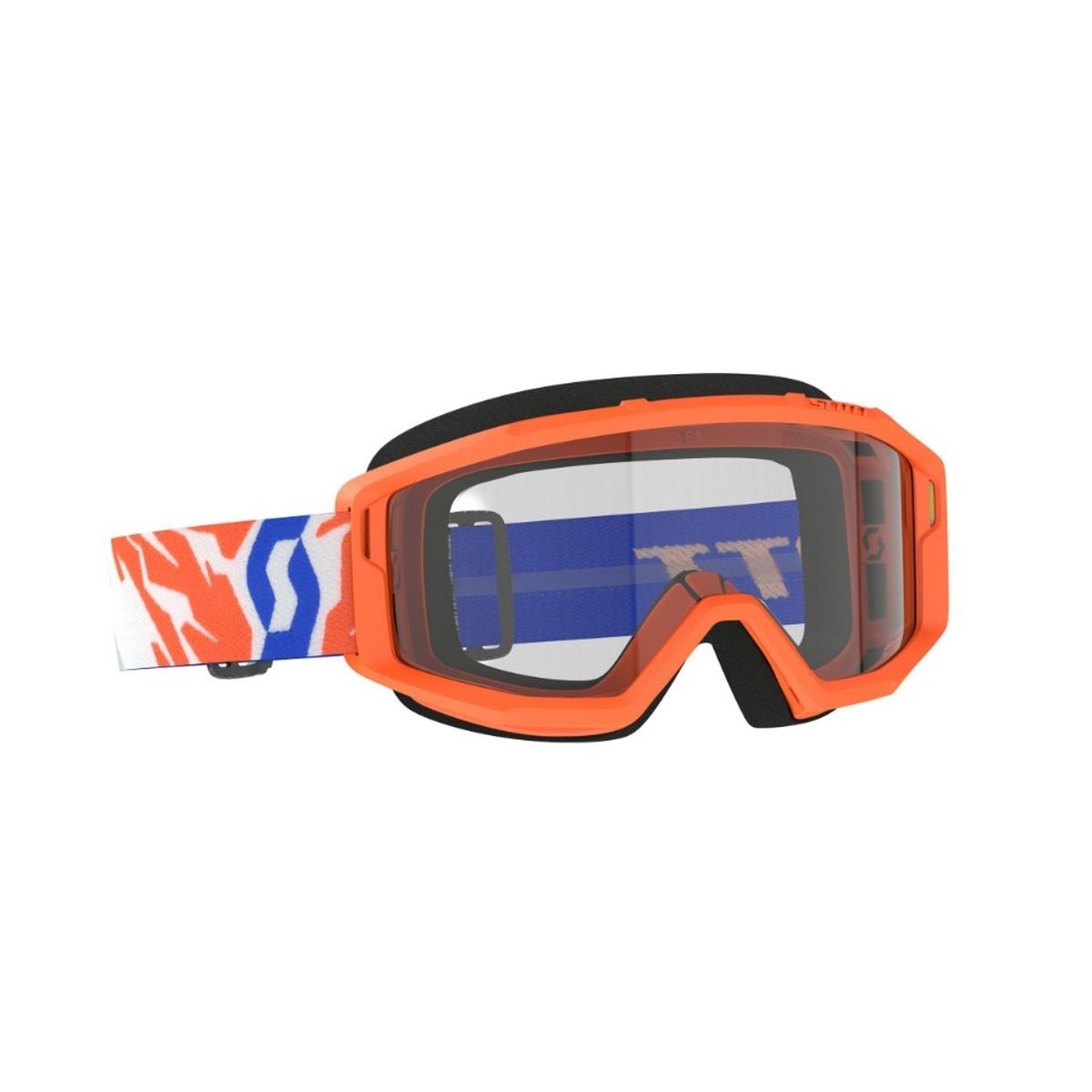 Masque Enfant Scott Primal Orange ecran Clair 