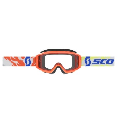Masque Enfant Scott Primal Orange ecran Clair 