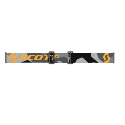 Masque Scott Fury Gris Camo Jaune Ecran Clair 
