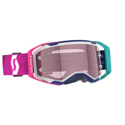 Masque Scott Prospect 2.0 AMP Bleu Rose Radian Ecran Rose 