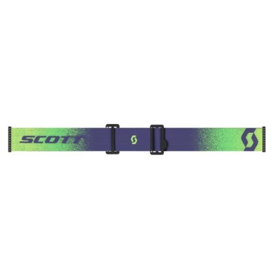 Masque Scott Prospect 2.0 AMP Violet Jaune ecran Bleu chrome  