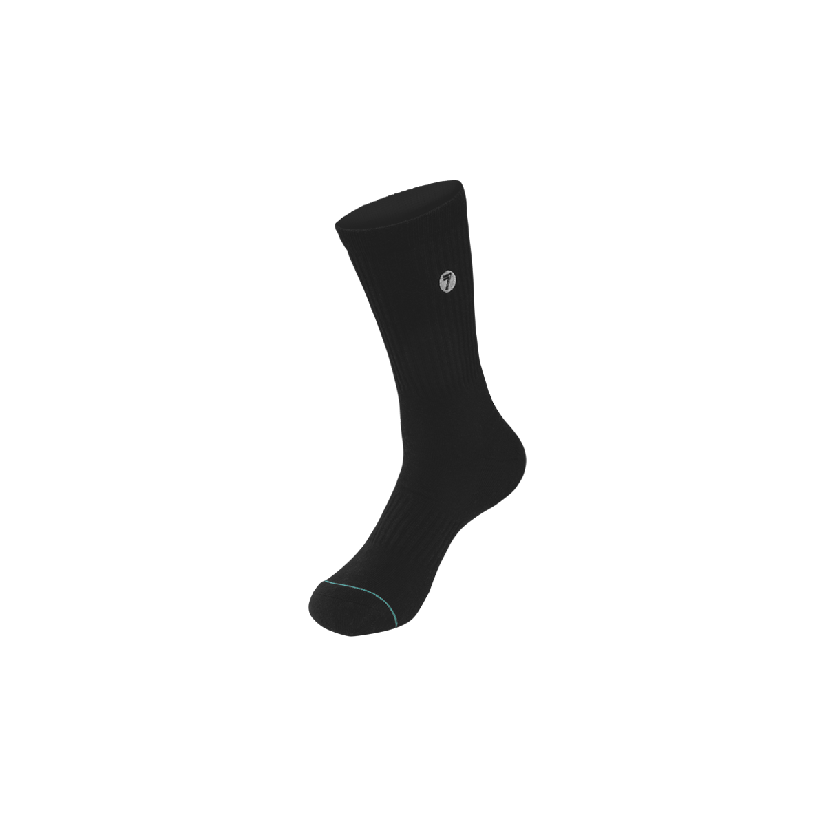 Chaussettes Seven Brand Crew Black 