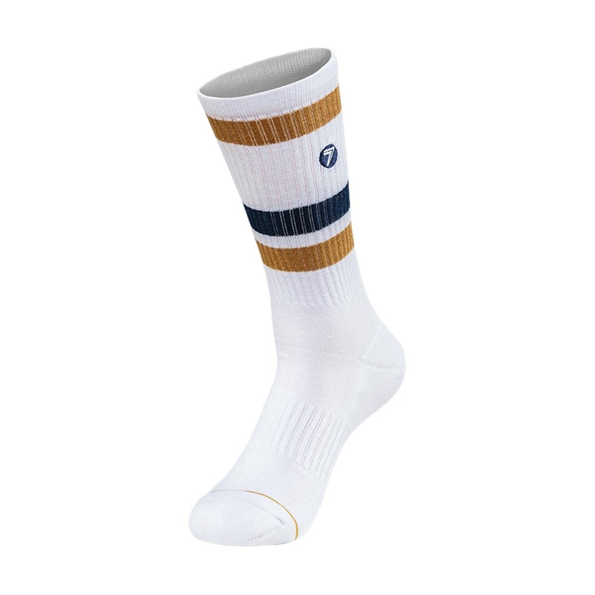 Chaussettes Seven Alliance White Mustard Navy 