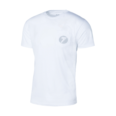 Tee Shirt Seven Badger Blanc 