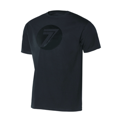 Tee Shirt Enfant Seven Dot Noir/Noir 