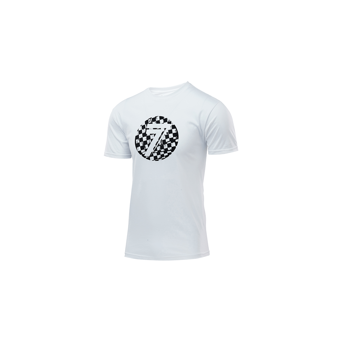 Tee Shirt Enfant Seven Dot Blanc/Checkmate 