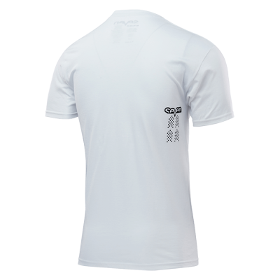 Tee Shirt Enfant Seven Dot Blanc/Checkmate 