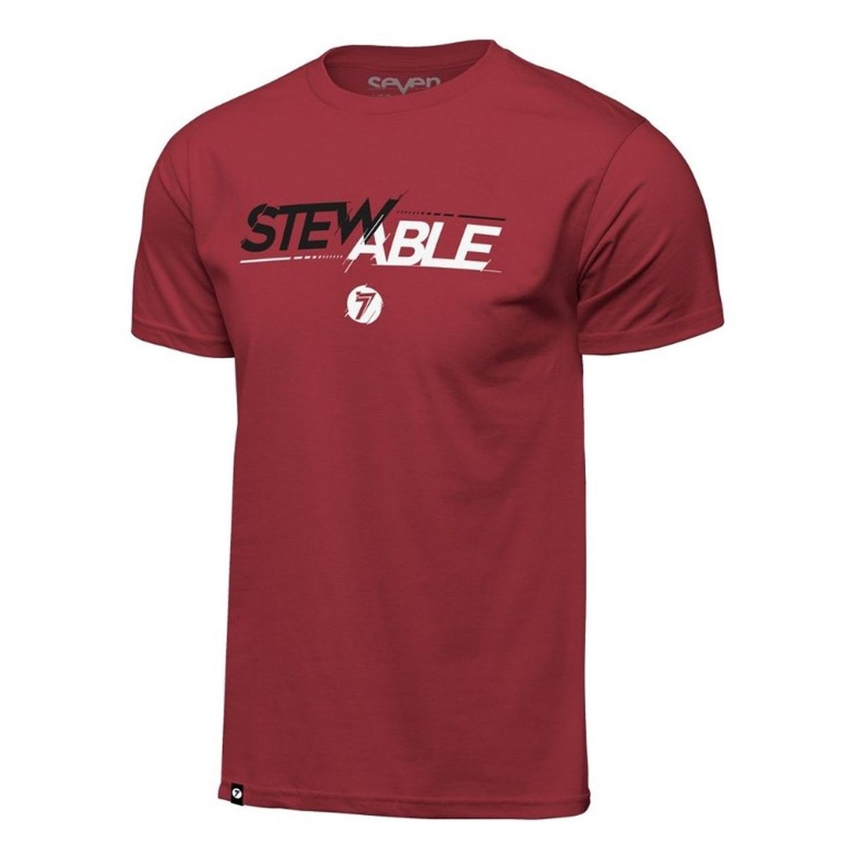 Tee Shirt Seven Stewable Rouge 
