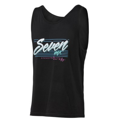 Tee Shirt Top Seven Cali Tank Noir 