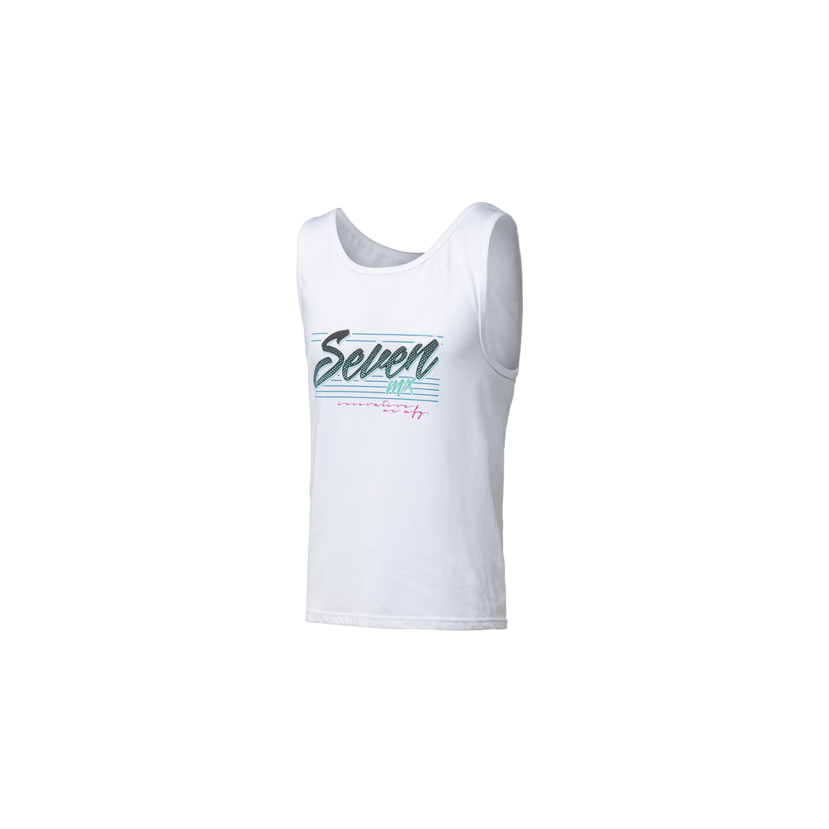 Tee Shirt Top Seven Cali Tank Blanc 