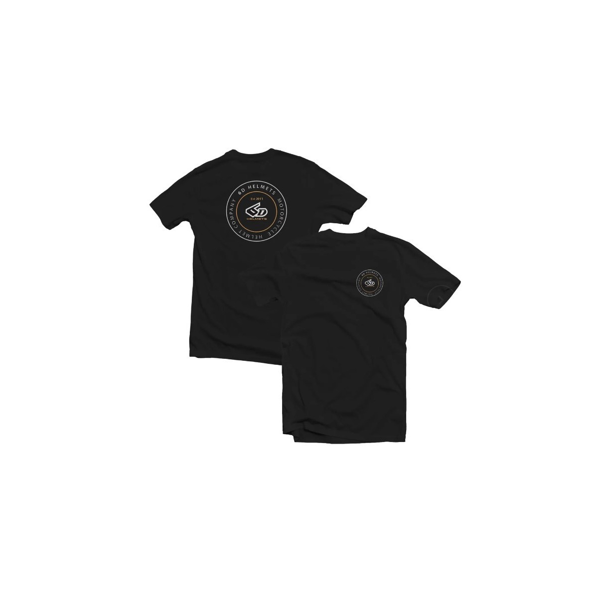 Tee shirt 6D Helmet Comapny Noir 