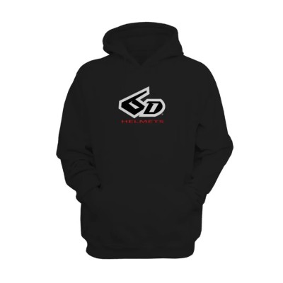Sweat hoodie 6D Helmet Logo Noir 
