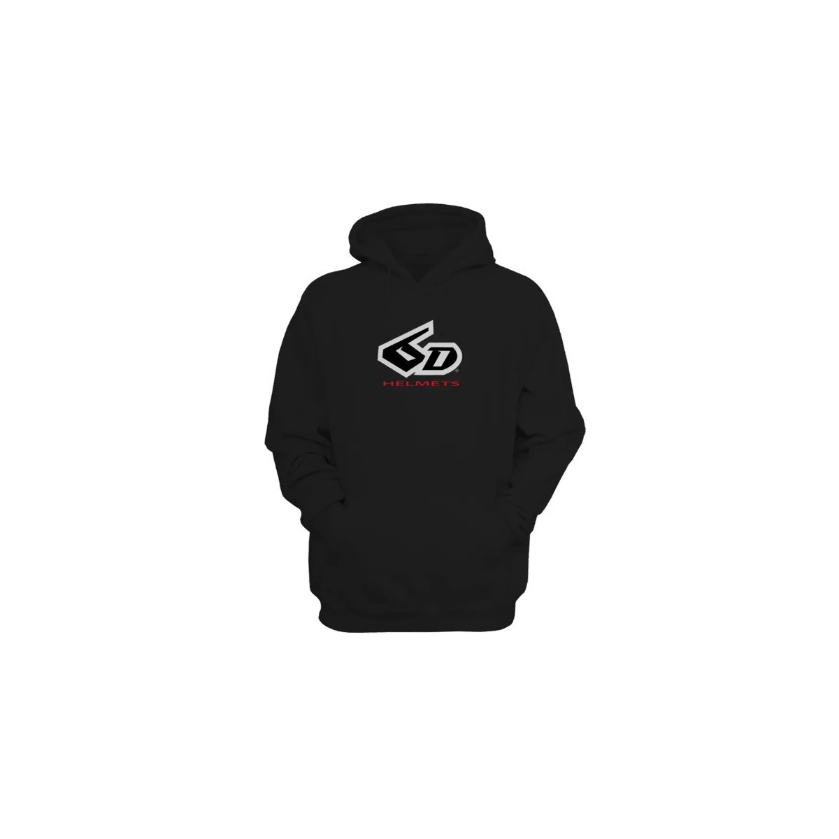 Sweat hoodie 6D Helmet Logo Noir 