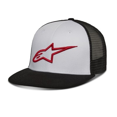 Casquette Alpinestars Corp Trucker Blanche Noire 