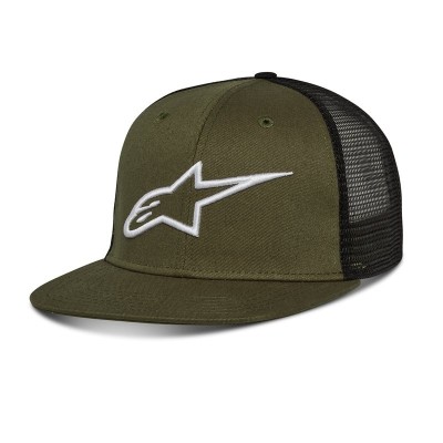 Casquette Alpinestars Corp Trucker Military Noire 