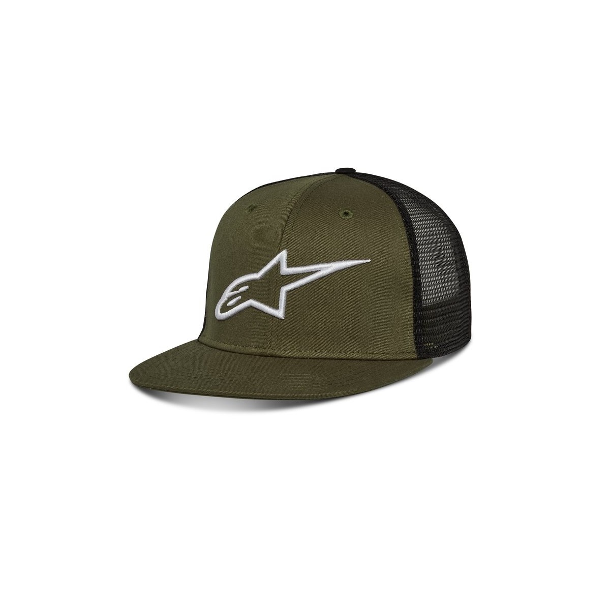 Casquette Alpinestars Corp Trucker Military Noire 