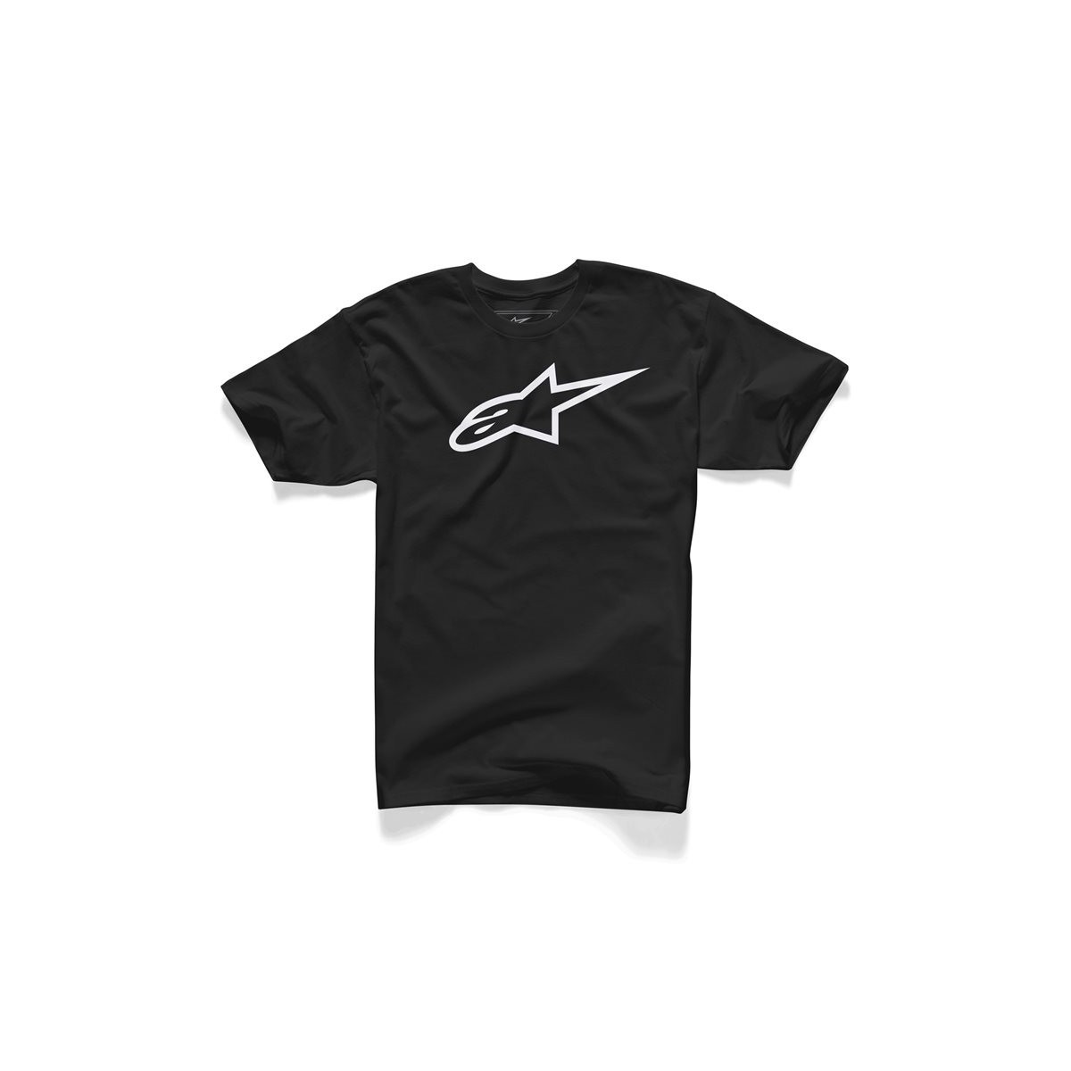 Tee Shirt Alpinestars Ageless Classic Noir Blanc 