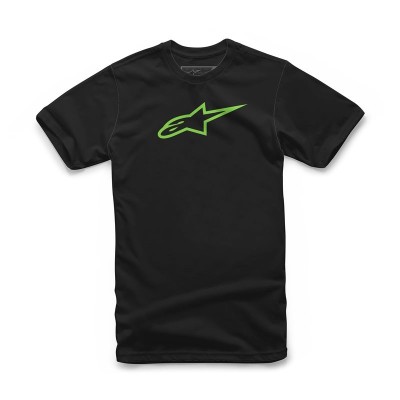 Tee Shirt Alpinestars Ageless Classic Noir Vert 