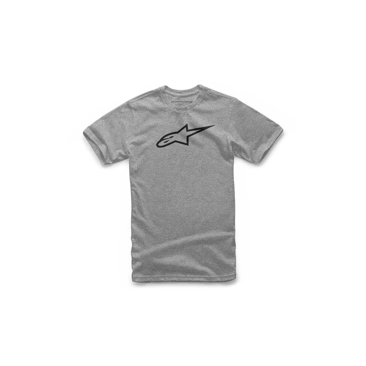 Tee Shirt Alpinestars Ageless Classic Gris Chiné Noir 
