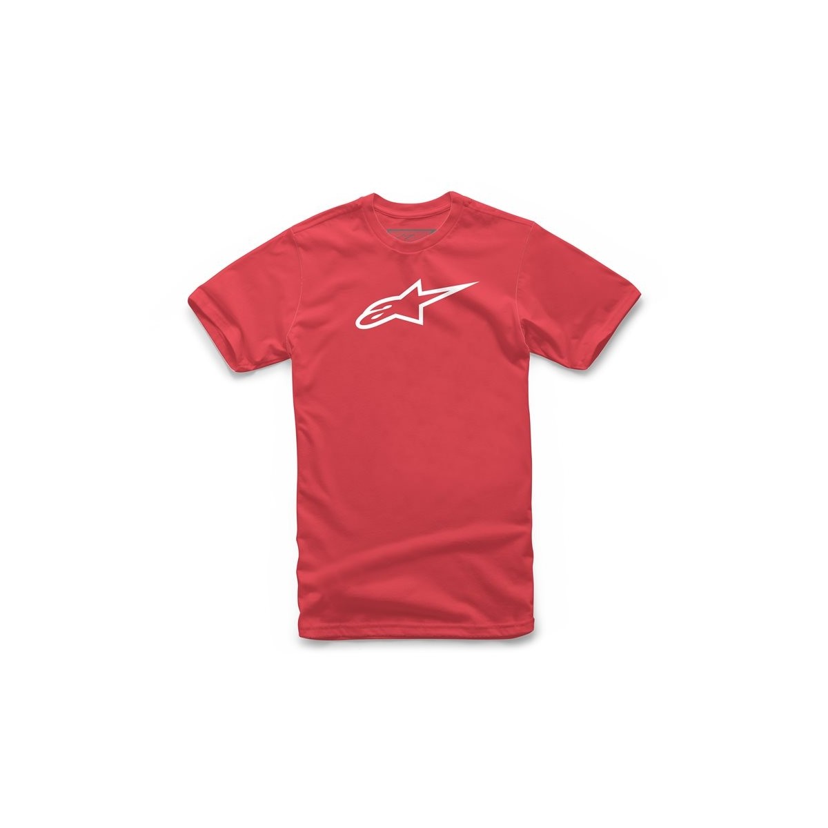 Tee Shirt Alpinestars Ageless Classic Rouge Blanc 