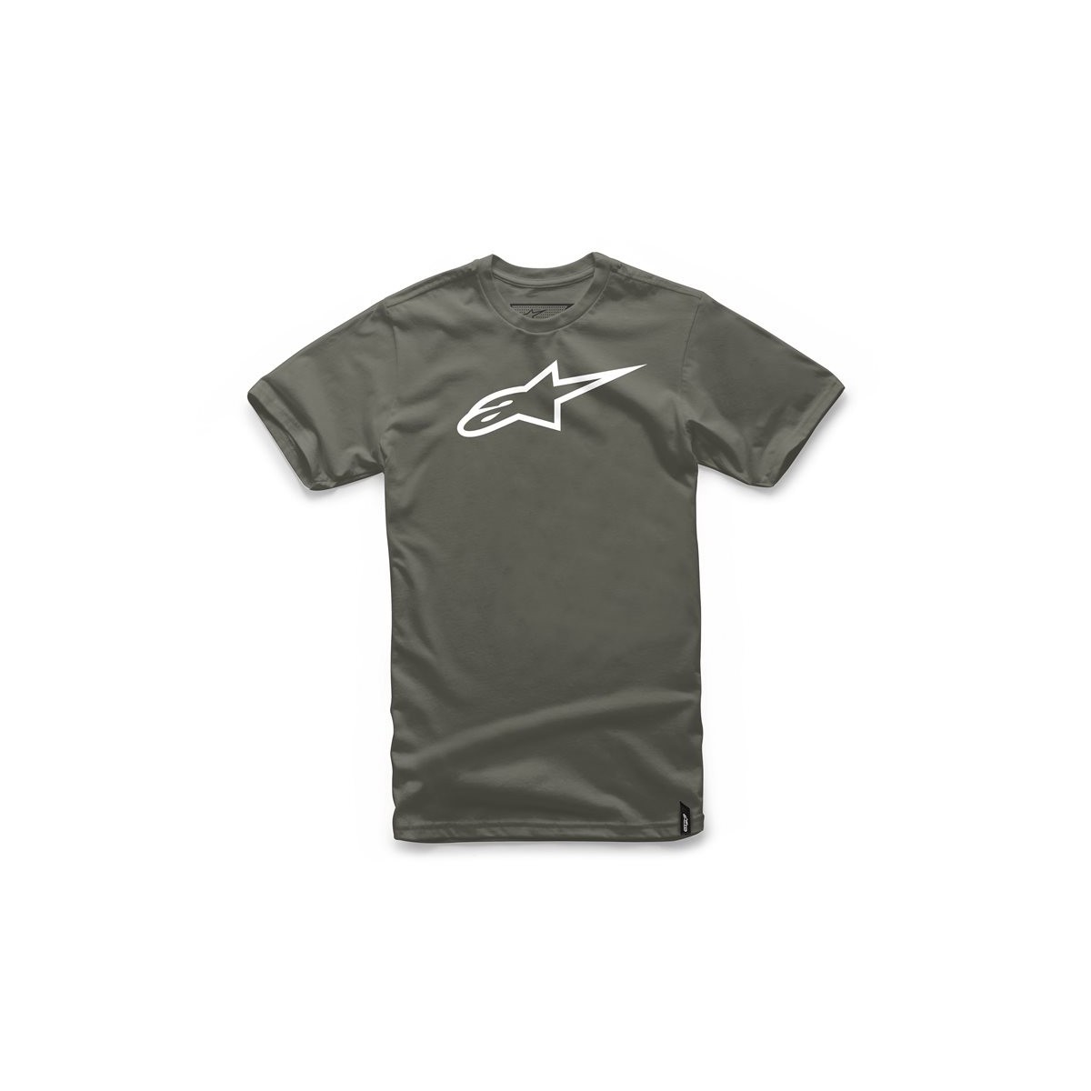 Tee Shirt Alpinestars Ageless Classic Military Blanc 