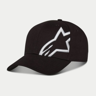 Casquette Alpinestars Corp Snap 2 Noir Blanc 