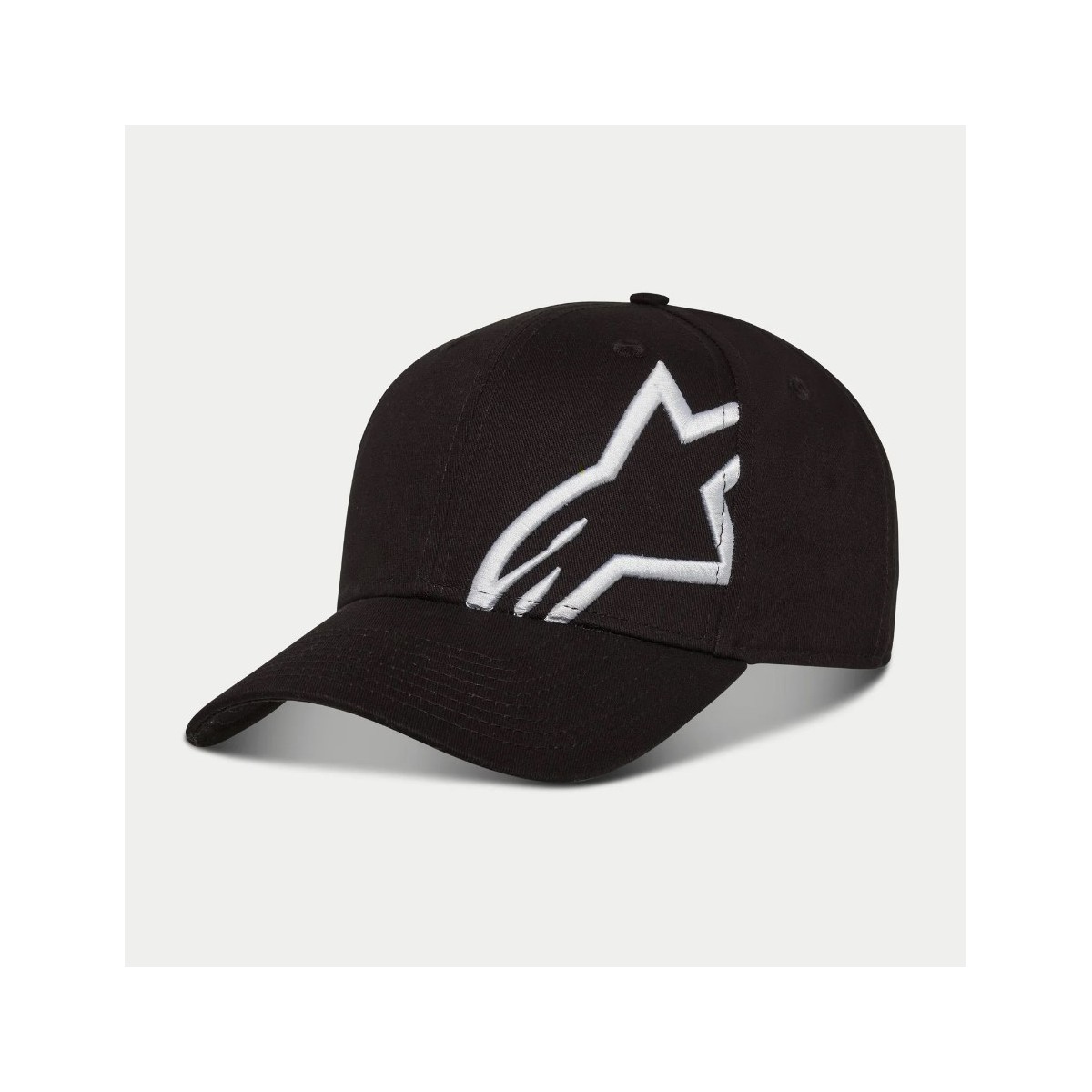 Casquette Alpinestars Corp Snap 2 Noir Blanc 