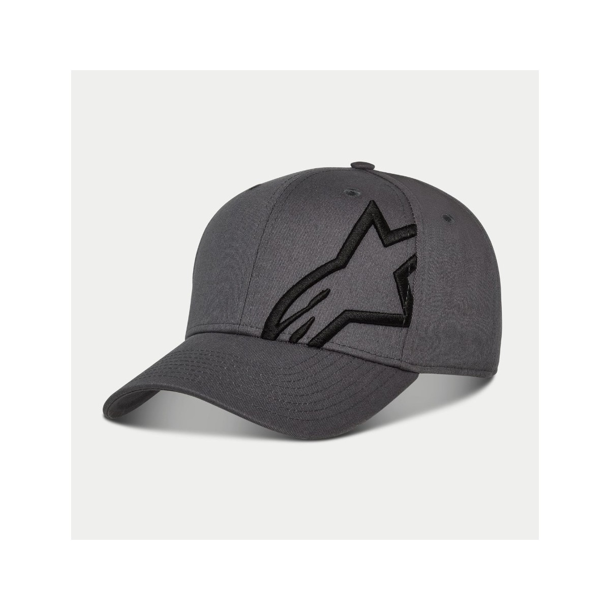 Casquette Alpinestars Corp Snap 2 Charcoal Noir 