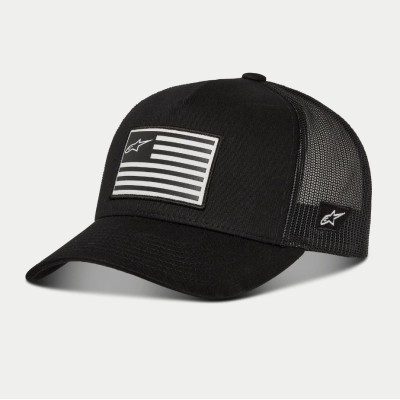 Casquette Alpinestars Flag Snapback Noir Noir 