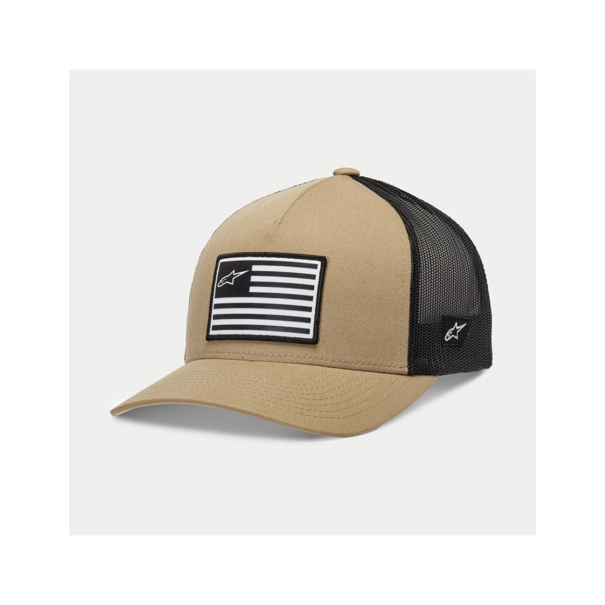 Casquette Alpinestars Flag Snapback Sable Noir 