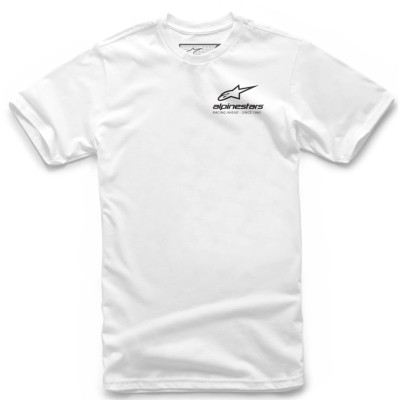 Tee Shirt Alpinestars Corporate Blanc 