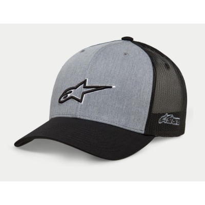 Casquette Alpinestars Ageless Outline Trucker Gris Noir 