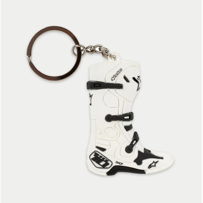 Porte clés Alpinestars New Tech 10 Boot Blanc 