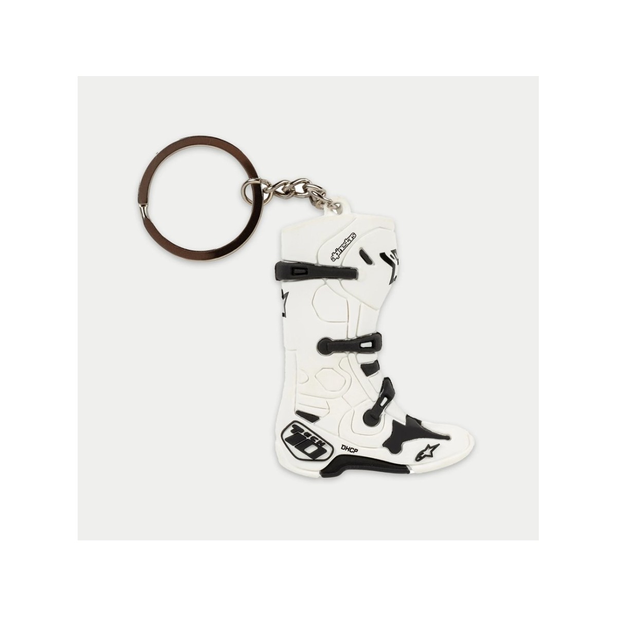 Porte clés Alpinestars New Tech 10 Boot Blanc 