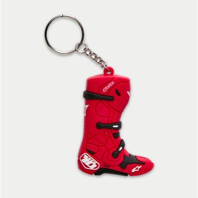 Porte clés Alpinestars New Tech 10 Boot Rouge 